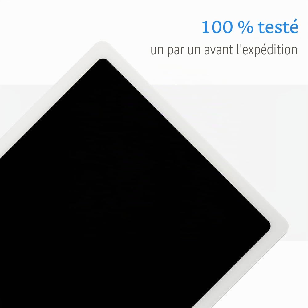 LADYSON Écran Tactile LCD d'origine pour Samsung Galaxy Tab A7 10,4" (2020) SM-T500 T505 T500 Écran Tactile Digitizer Assemblée Lentille Kits de Remplacement avec Outils gratuits (Blanc)