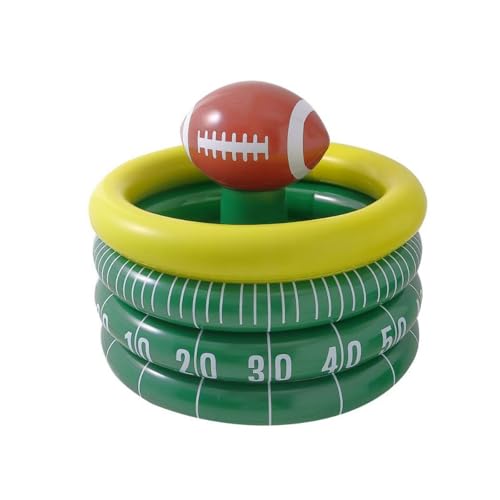 Réfrigérateur gonflable football en PVC étanche pour la piscine et la plage