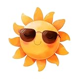 smiley lunettes de soleil clavier QUALITÉ PREMIUM: Fabriqué avec des matériaux durables et résistants à la décoloration qui maintiennent leur apparence au fil du temps sans pelage ou décoloration