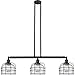 Innovations 213-BK-S-G74-CE-LED 3 Vintage Dimmable LED Adjustable Island Light, Matte Black