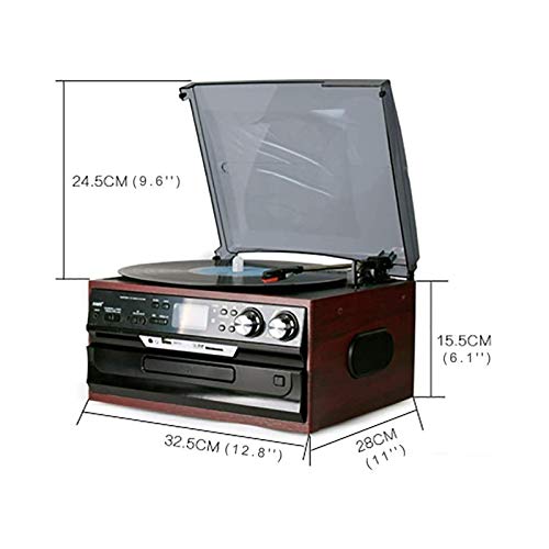 Tourne-Disque Portable Gramophone, Platine Vinyle Vintage Bluetooth Lecteur De Vinyle LP Tourne-Disque sans Fil Rétro… - Les Beatles, Paul McCartney, John Lennon, RIngo Starr, George Harrison Tourne-Disque Portable Gramophone, Platine Vinyle Vintage Bluetooth Lecteur De Vinyle LP Tourne-Disque sans Fil Rétro… – Image 3