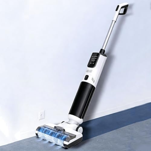 CHEEMHOM Wet Dry Corded Vacuum Cleaner,40 Minutes Long Runtime,Dual-Sided Edge Cleaning Lightweight Floor Cleaner