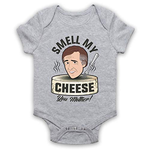 Barboteuse Alan Partridge Smell My Cheese pour bébé en coton confortable