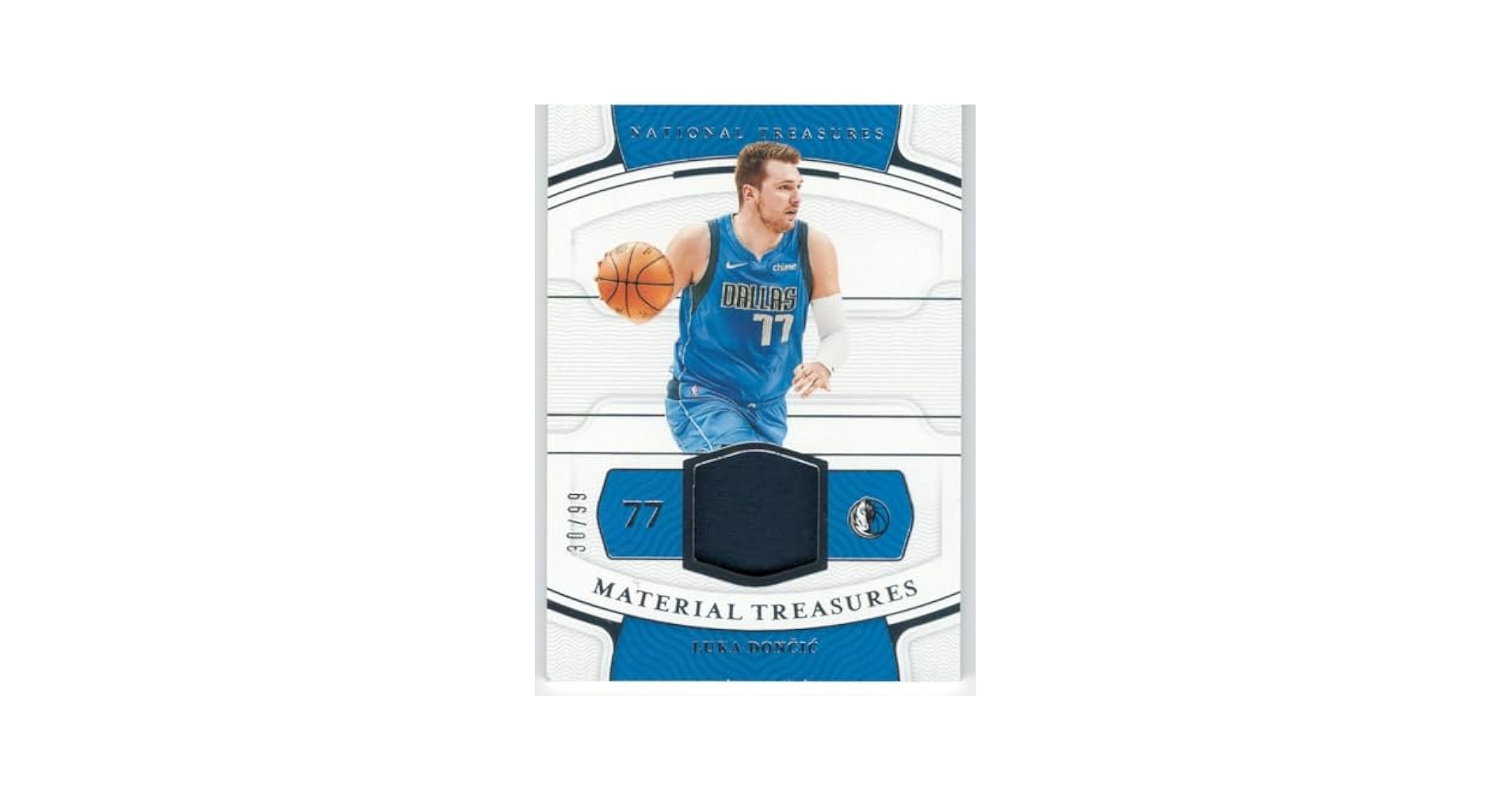 Amazon.com: 2021 Panini National Treasures Luka Doncic Game