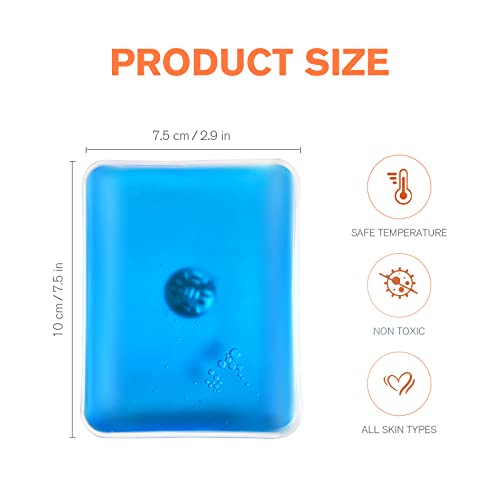 Vicloon Handwärmer,2er-Set Taschenwärmer wiederverwendbar,Taschenheizkissen Kinder für kalte Tage und für Büro/unterwegs-Rechteck