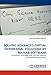 Produktbild SOLVING ADVANCED PARTIAL DIFFERENTIAL EQUATIONS BY MATLAB SOFTWARE: ADVANCED TEACHING FOR SOLVING PARTIAL DIFFERENTIAL EQUATIONS