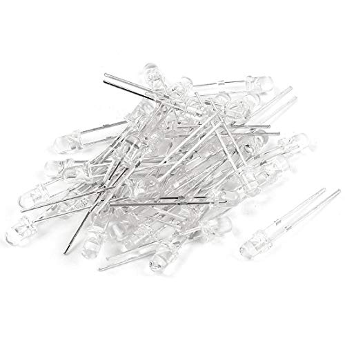 Image of Invento 25 Pcs 3mm Blue Color LED Light Bulb Lamp Light Emitting Diode DC 1.5V - 3V for DIY Projects