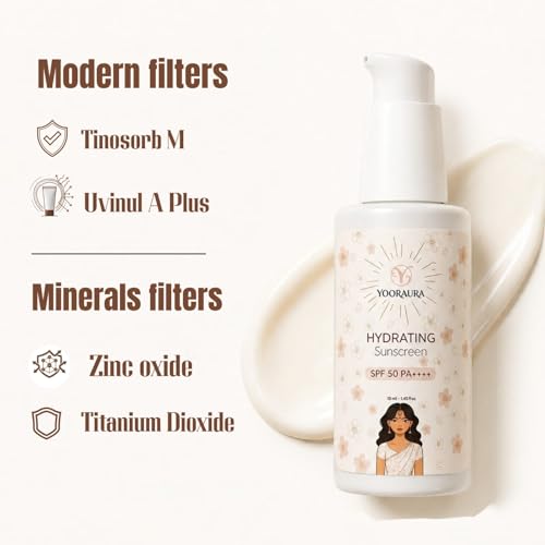 Image of Sunscreen Spf 50 Pa++++ with Advanced Uv Filters | Complete Sun Protection Kit for Face and Body | Clean Formula Non Greasy Lightweight Cream for All Skin Types (50Ml PackOf 5)