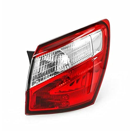車のテールライト 用の日産 用のQashqai 2010-2014 1PC 12V テールライト 右側外側リアテールブレーキランプライト 配線ハーネス付き