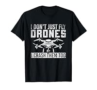 Videographer Quadcopter Drone Pilot Gift Idea Drone T-Shirt