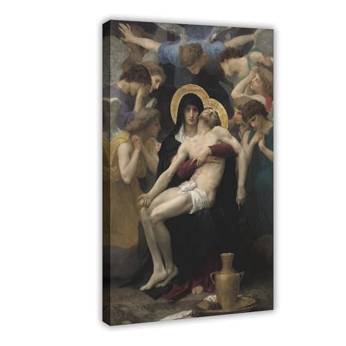 Pieta Bouguereau toile murale pour embellir un bureau vide et sans relief