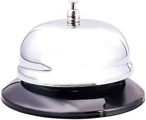 Amazon.com: Stainless Steelsmall Bell Desktop Bell for Door Call Bar ...