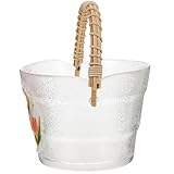 Bac à glaçons – ce seau à fruits peut être placé dans la cuisine, le salon, la chambre et autres pièces pour ranger des objets. seau à glaçons en verre