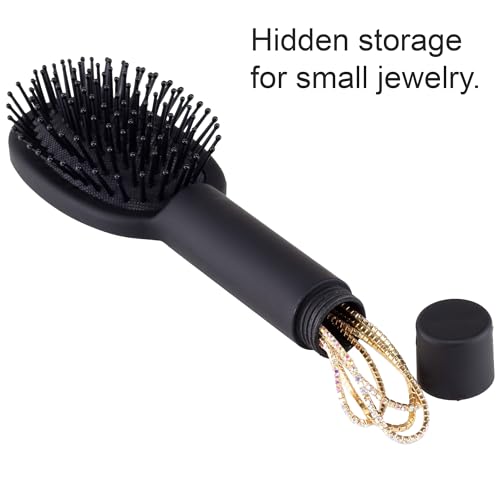 Evergreen Labs Hair Brush with Secret Compartment Money Cover, Key Cover - Image 3