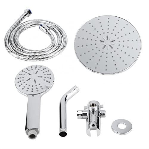 Combiné de douche 3 voies haute pression avec double main et robinets de salle de bains