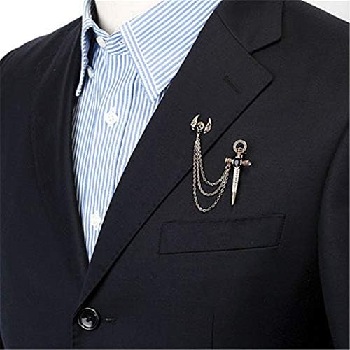 Broche Squelette Mains - épingle Revers/cravate En Bronze - Métal, Style Original
