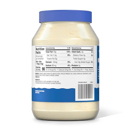 Image of Amazon Grocery, Real Mayonnaise, 30 Fl Oz