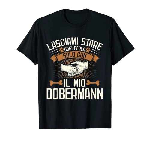 Dobermann T-Shirt Men Dogs Gift Dobermann T-Shirt