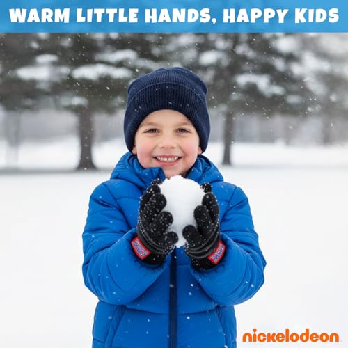 Image of Nickelodeon Boys 4 Pack Mitten or Glove Set: Paw Patrol and Blaze (Toddler /Little Boys)