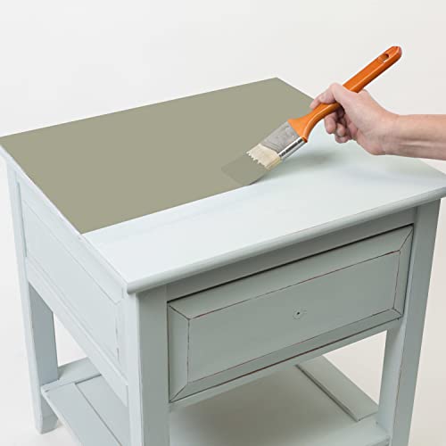 Image of Rust-Oleum Tate Green Chalked All-in-One Ultra Matte Paint | One Coat Coverage | No Primer, Sanding, Or Topcoat Needed | Easy Clean Up | Made in USA | 30 OZ