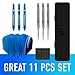 Harrows Genesis Darts, Tungsten Steel Tip Darts Set, Includes High-Grade Shafts, Aerodynamic Dart Flights, Available in Sizes 21g, 22g, 23g, 24g, 25g & 26g