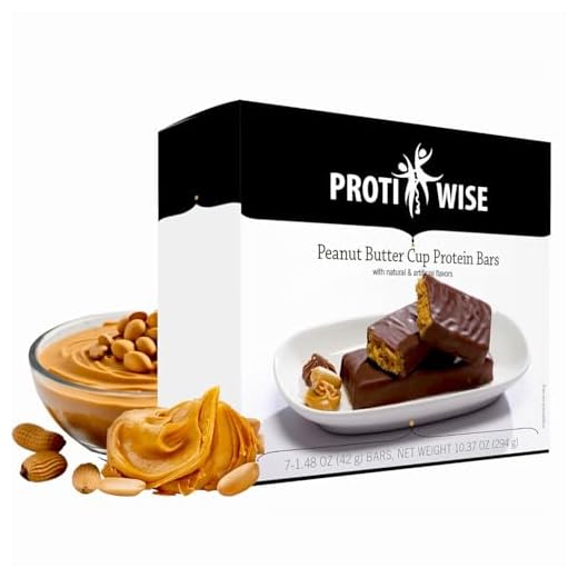 ProtiWise – High Protein 15g Bar | 7/Box | Weight Loss, Diet, KETO Friendly, Hunger Control, Meal Replacement | Gluten Free, Low Fat, Low Sugar (Peanut Butter Cup)