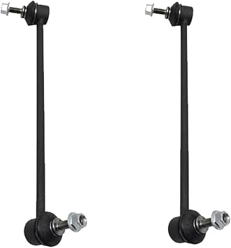 Front Suspension Sway Bar End Left Right Side Set for BMW for 328i xDrive 3.0 L 2013 for 330e 2018 Stainless Steel 2pc Coated