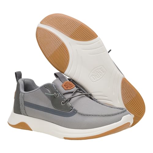 Image of HEYDUDE Men's Wally Drift Classic | Slip On Shoes for Men | Lightweight Loafers | Easy On System | Cushioned Insole