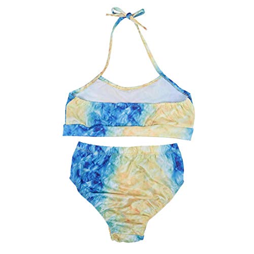 Roupa de banho para meninas 3 peças top calcinha cauda de peixe roupa de banho infantil roupa de ban