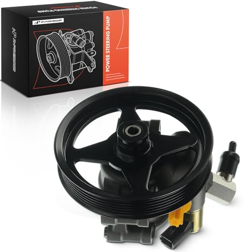 A-Premium Power Steering Pump, with Pulley, Compatible with Ford & Lincoln & Mercury - 1991-2003 - Expedition, Crown Victoria, Grand Marquis, Navigator, Blackwood, Town Car