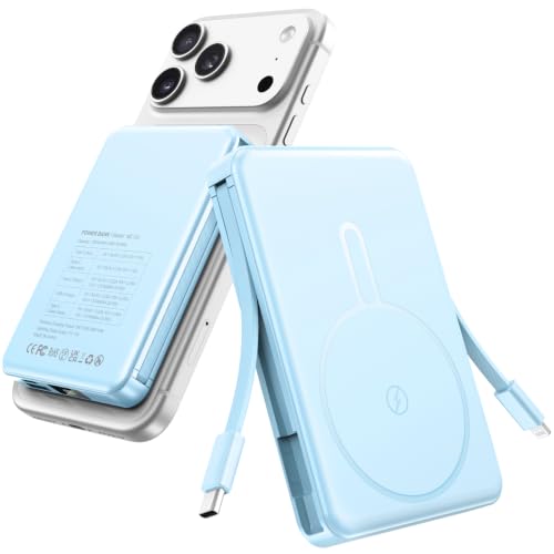 Portable Charger with Built in Cable 10000mAh Fast Charging