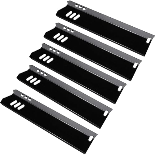 GFTIME 38cm Universal Brennerabdeckung für Grillchef, Landmann 12739, Mr Gardener, Outback, Jamie Oliver, Dynaglo, Backyard, Uniflame, Porzellanstahl Heizplatte, 5 Stück GFTIME 38cm Universal Brennerabdeckung für Grillchef, Landmann 12739, Mr Gardener, Outback, Jamie Oliver, Dynaglo, Backyard, Uniflame, Porzellanstahl Heizplatte, 5 Stück