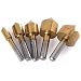 Mibro 589201 5-Piece Titanium Coated Countersinks
