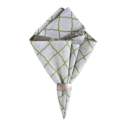 Servilleta de Tela Cuadrada C&F Home Verde 20 x 20 pulg miniatura 1
