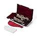 summina Oboe Instrument Professional Oboe C Key Semi-automatic Style Gold Plated Keys Woodwind Instrument with Oboe Reed Gloves Leather Case Carry Bag Cleaning Cloth Mini Screwdriver