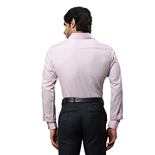 Image of Raymond Men's Cotton Checkered Slim Fit Shirt