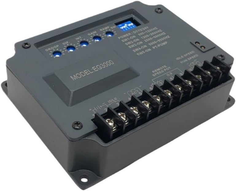 EG3000 Genset Governor Engine Speed Control Unit Controller for Generator Electronic Stabilizer