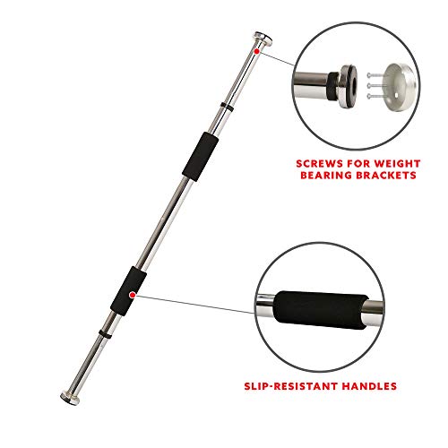 Sunny Health & Fitness Door Way Chin Up And Pull Up Bar #TOP2