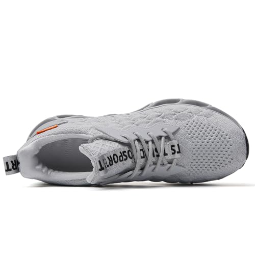Image of TSIODFO Men's Running Sneakers Athletic Walking Shoes