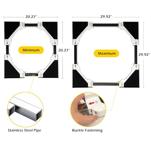 Image of MaxWorks Stacking Kit for Washer and Dryer, Universal Stacking Kit for Washing Machine and Dryer