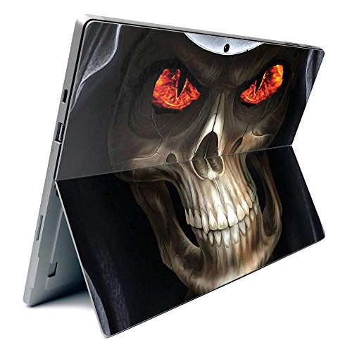 Image of MightySkins Carbon Fiber Skin for Microsoft Surface Pro 7 - Evil Reaper | Textured Carbon Fiber Finish | Easy to Apply, Remove, and Change Styles | Made in The USA (CF-MISURPR7-Evil Reaper)
