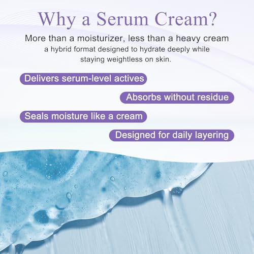 Image of Hatomugi Face Serum Cream 50g for Glowing Skin | Japanese Beauty Formula Advanced Hydration, Brightening & Barrier Repair | Anti Aging & Anti Acne With Hyaluronic Acid, Niacinamide&Ceramides