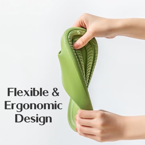 Rojeam Unisex Sliders Non-Slip Quick Dry Shower Slippers House Sandals for Indoor & Outdoor Bathroom Garden Pool4