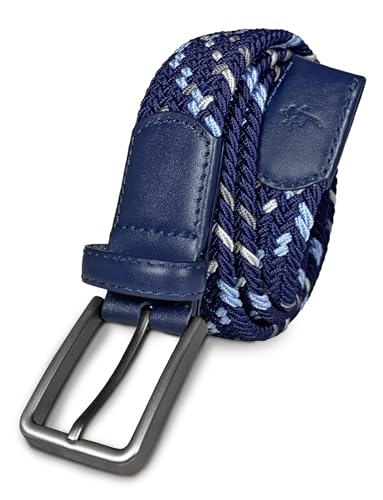 Carolina Blue Multicolor Stretch Belt