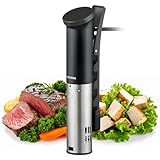 【Amazon.co.jp限定】【リニューアル】 アイリスオーヤマ 低温調理器 スリム 浅型の鍋でも使える スロークッカー IPX6/IPX7 防水 タッチパネル クリップ式 空調理器 自炊 調理家電 ZLTC-04-B ブラック