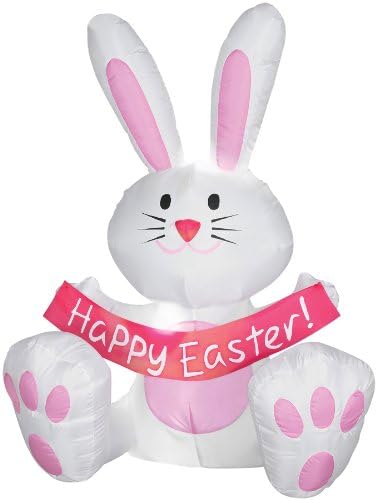 Gemmy Happy Easter Bunny Inflatable