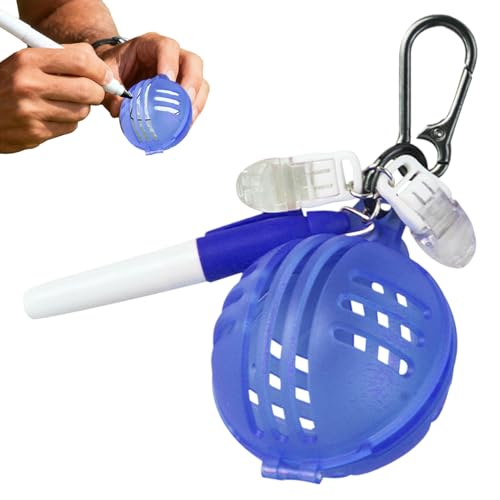 Outil de marqueur de balle de golf portable à 360 degrés pour entraînement