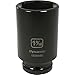 Dynamic Tools D020550 3/4" Drive 6 Point SAE Impact Socket with 1-9/16" Deep Length