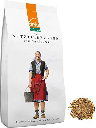 defu Geflügel | Legemehl Alleinfuttermittel | Trockenfutter für Legehennen, Gänse und Enten (14kg) Cover