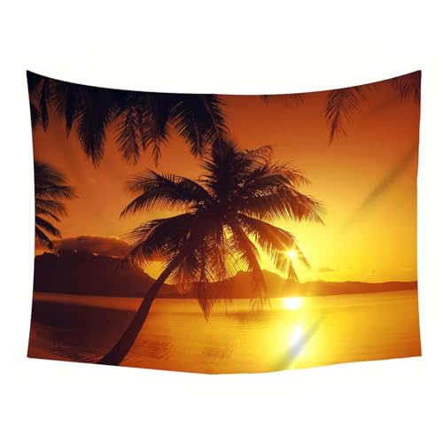 Tapiz de pared con puesta de sol para transformar tu habitación en un oasis 5